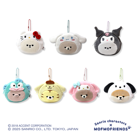 [Sanrio X MofmoFriends] Nakayoshi Mini Pouch Charm