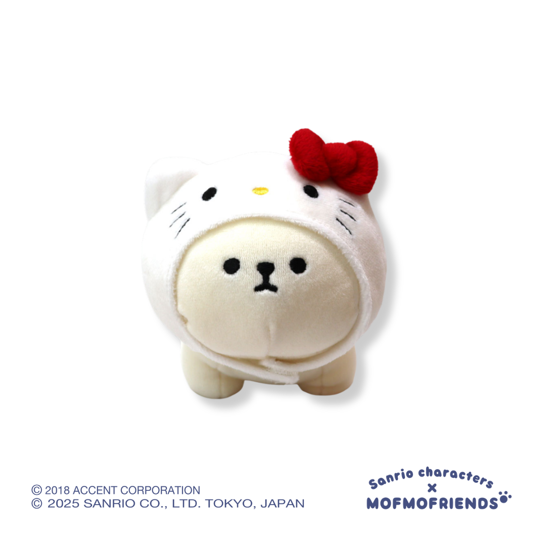 [Sanrio X MofmoFriends] Hello Kitty Bichon Frise Plush