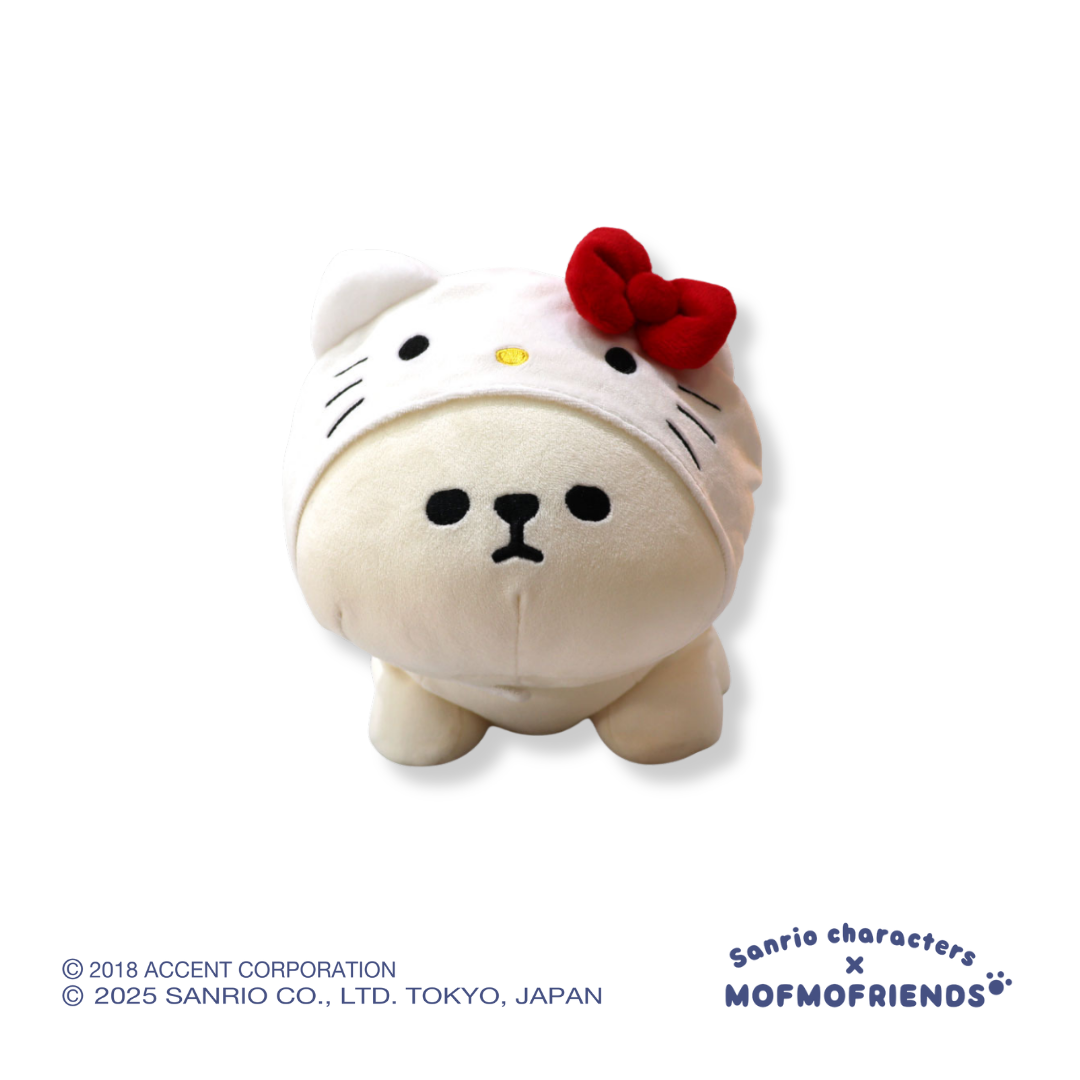 [Sanrio X MofmoFriends] Hello Kitty Bichon Frise Plush