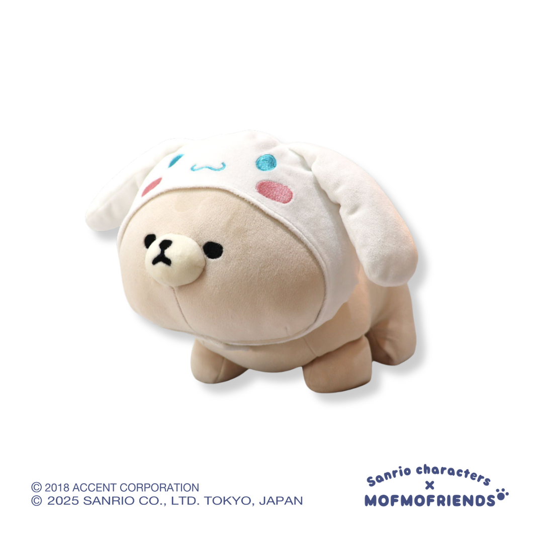 [Sanrio X MofmoFriends] Cinnamoroll Netherland Dwarf Rabbit Plush