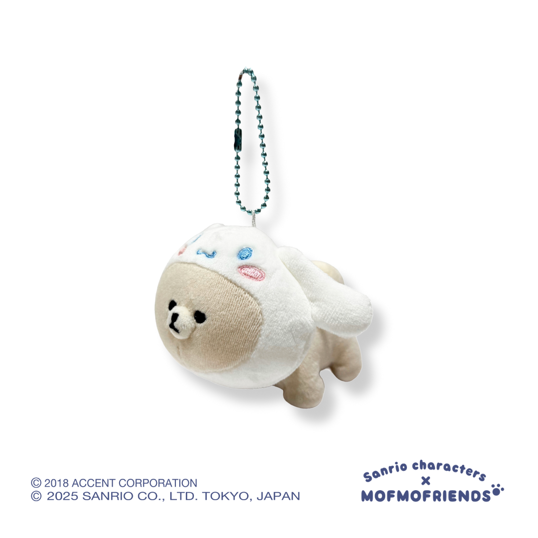 [Sanrio X MofmoFriends] Nakayoshi Mascot Plush Charm