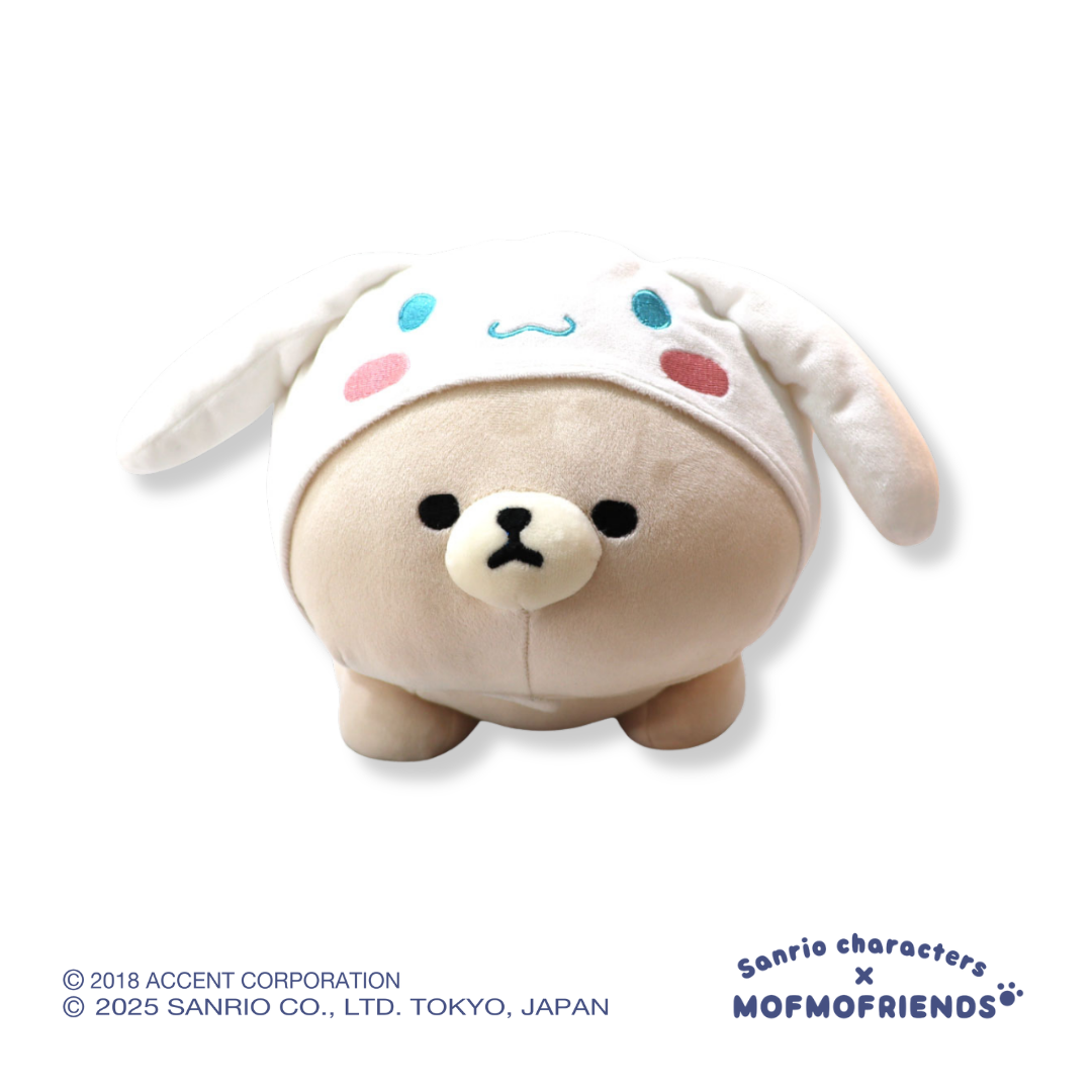 [Sanrio X MofmoFriends] Cinnamoroll Netherland Dwarf Rabbit Plush