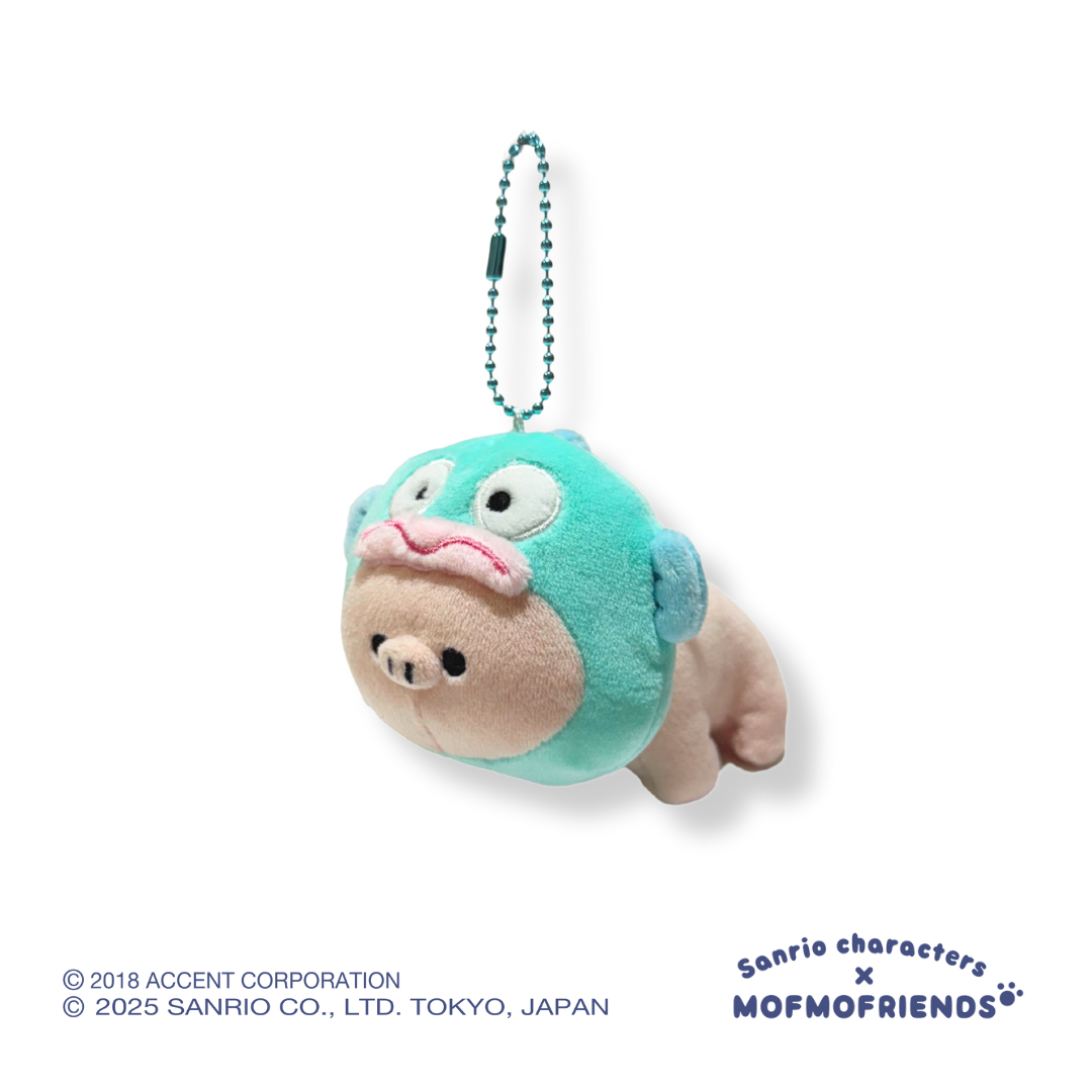 [Sanrio X MofmoFriends] Nakayoshi Mascot Plush Charm
