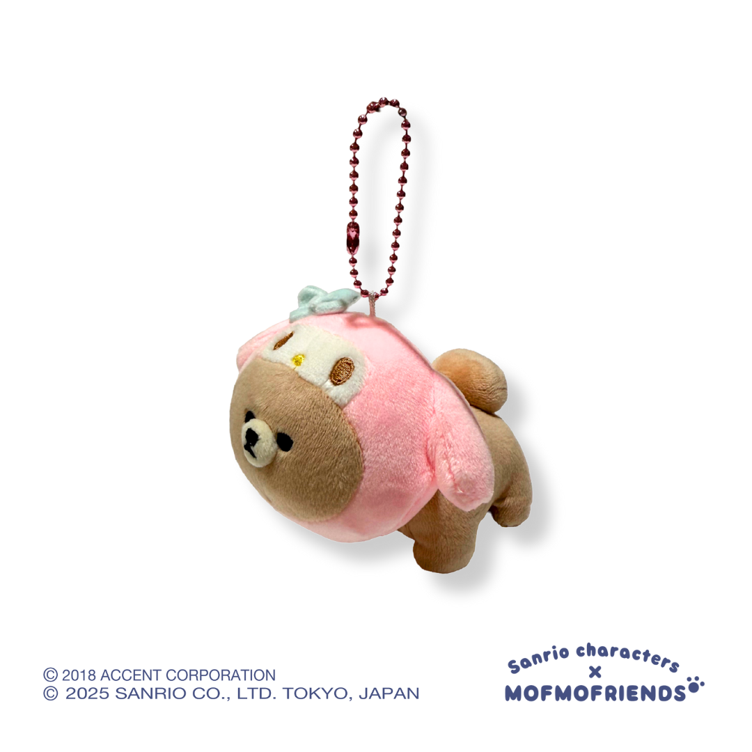 [Sanrio X MofmoFriends] Nakayoshi Mascot Plush Charm