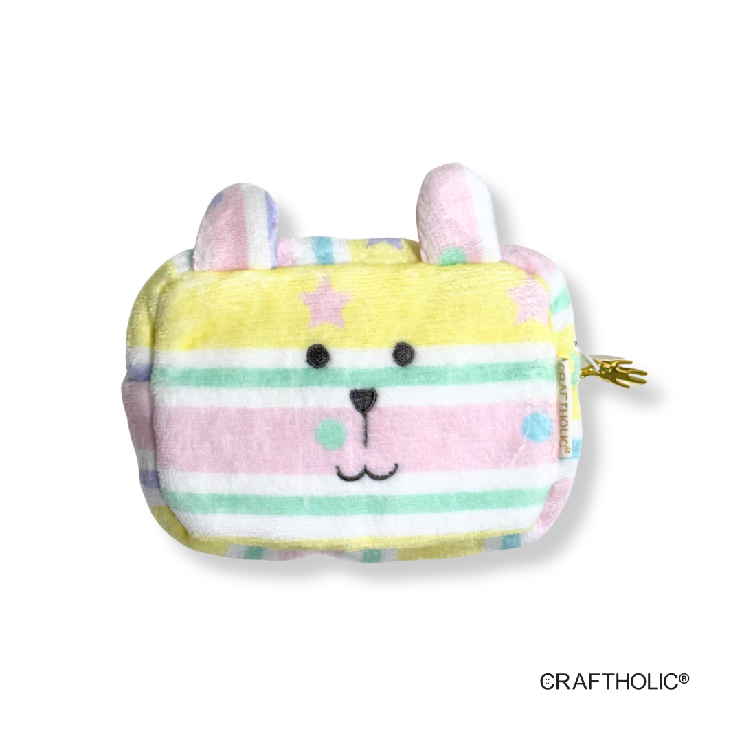 Craftholic Rectangle Plush Pouch