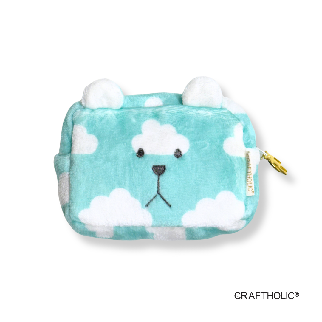 Craftholic Rectangle Plush Pouch