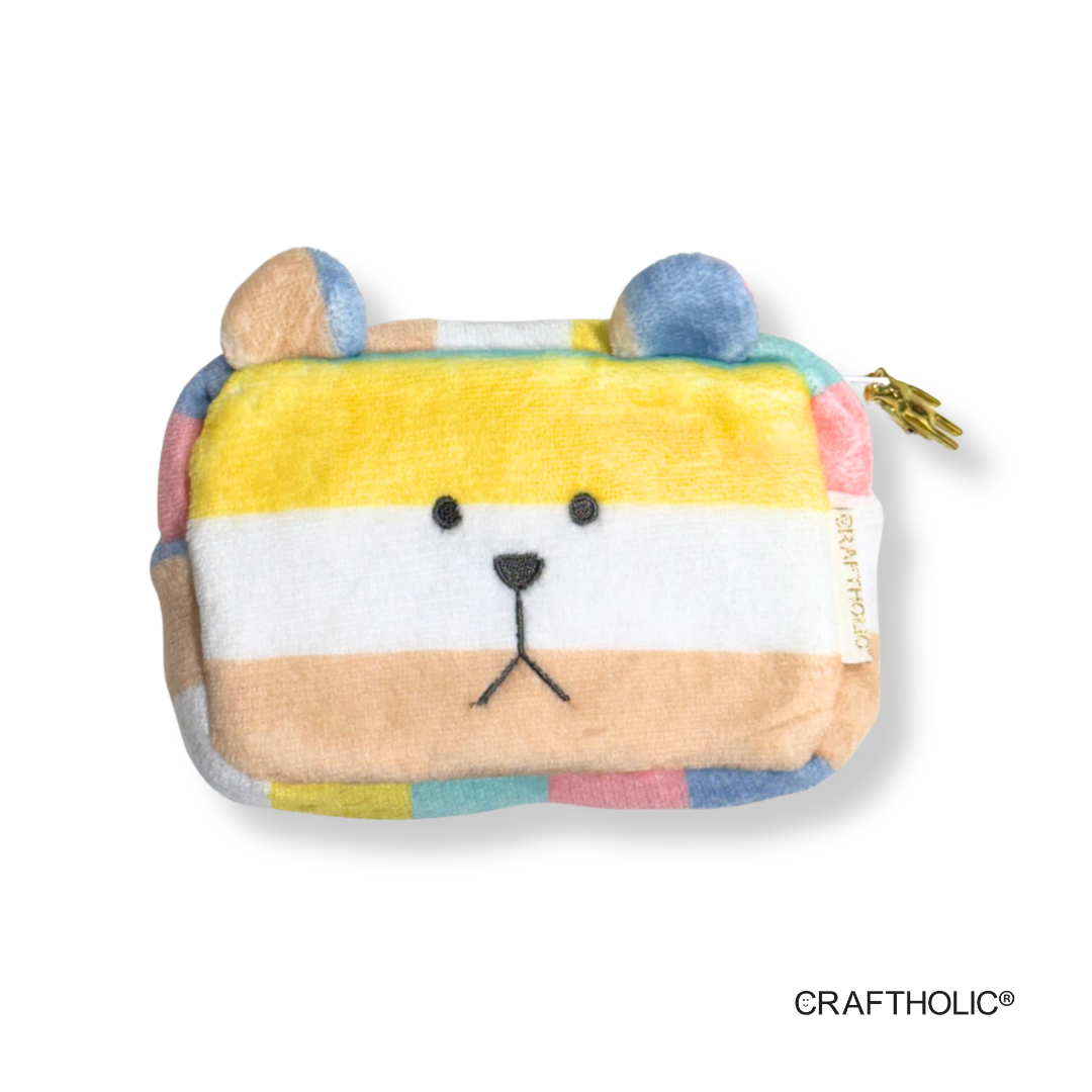 Craftholic Rectangle Plush Pouch