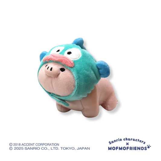 [Sanrio X MofmoFriends] Hangyodon Micro Pig Plush