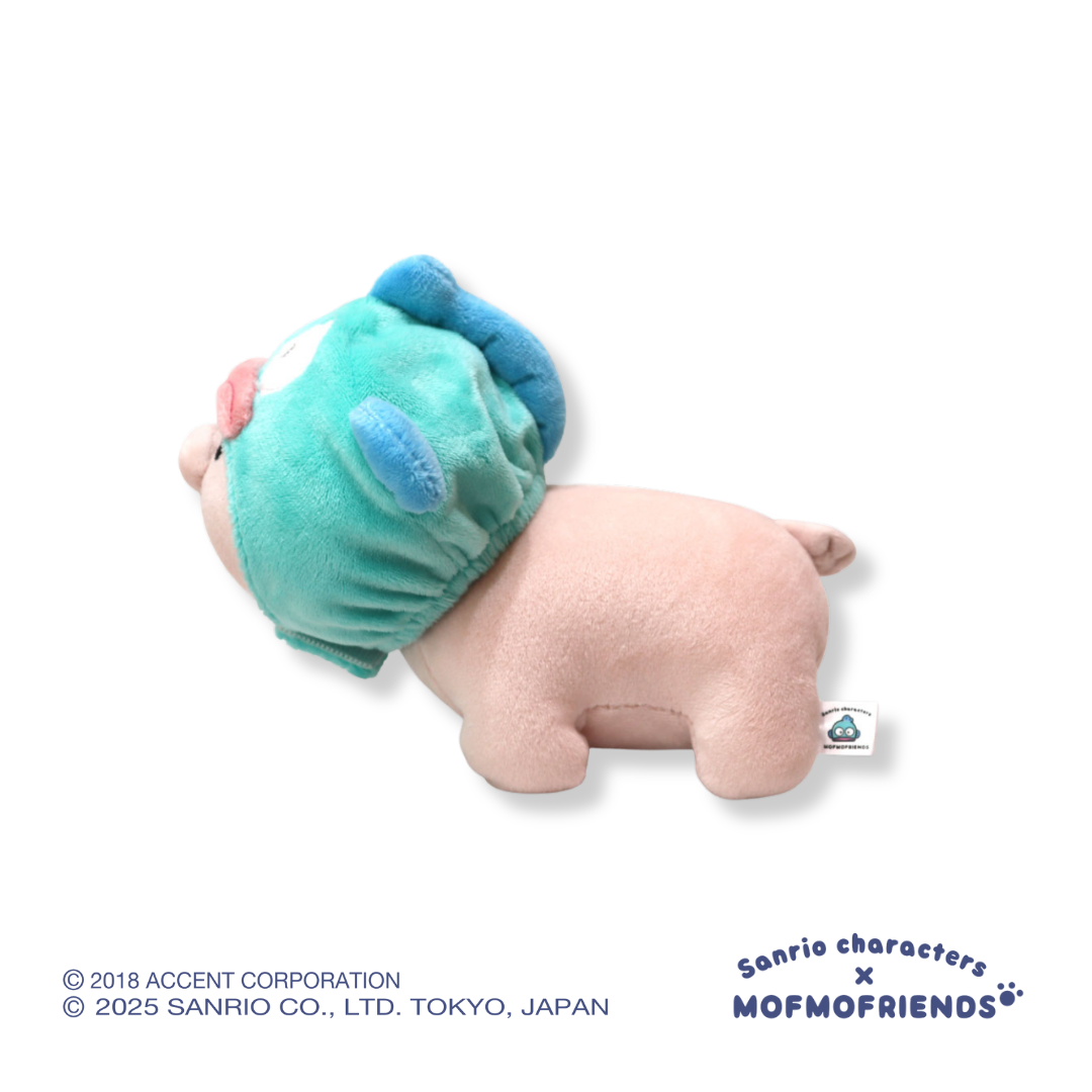 [Sanrio X MofmoFriends] Hangyodon Micro Pig Plush