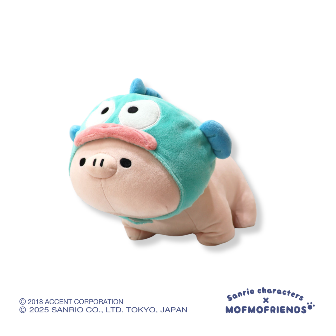 [Sanrio X MofmoFriends] Hangyodon Micro Pig Plush