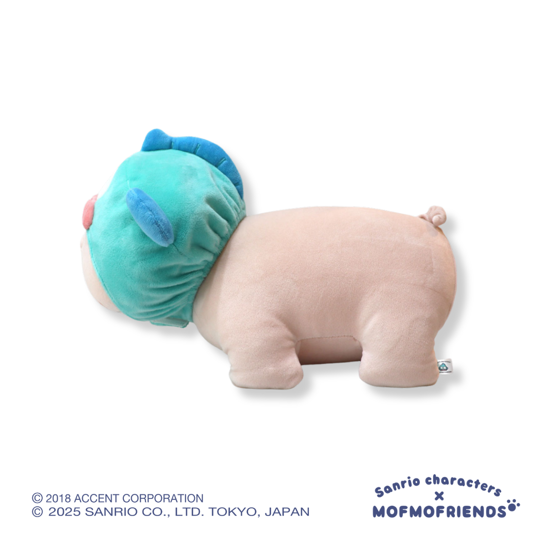 [Sanrio X MofmoFriends] Hangyodon Micro Pig Plush