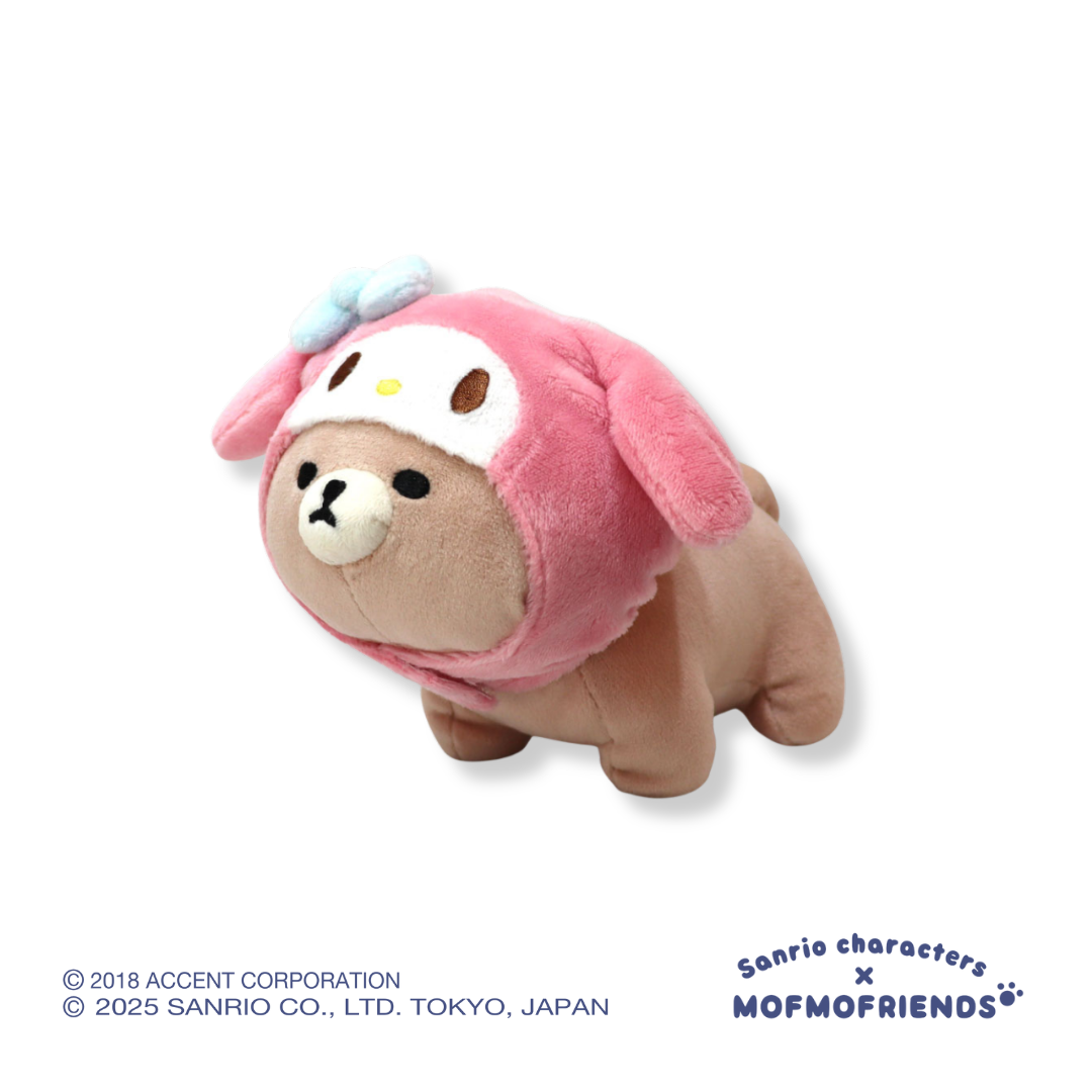 [Sanrio X MofmoFriends] My Melody Bear Plush
