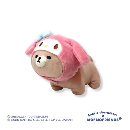 [Sanrio X MofmoFriends] My Melody Bear Plush