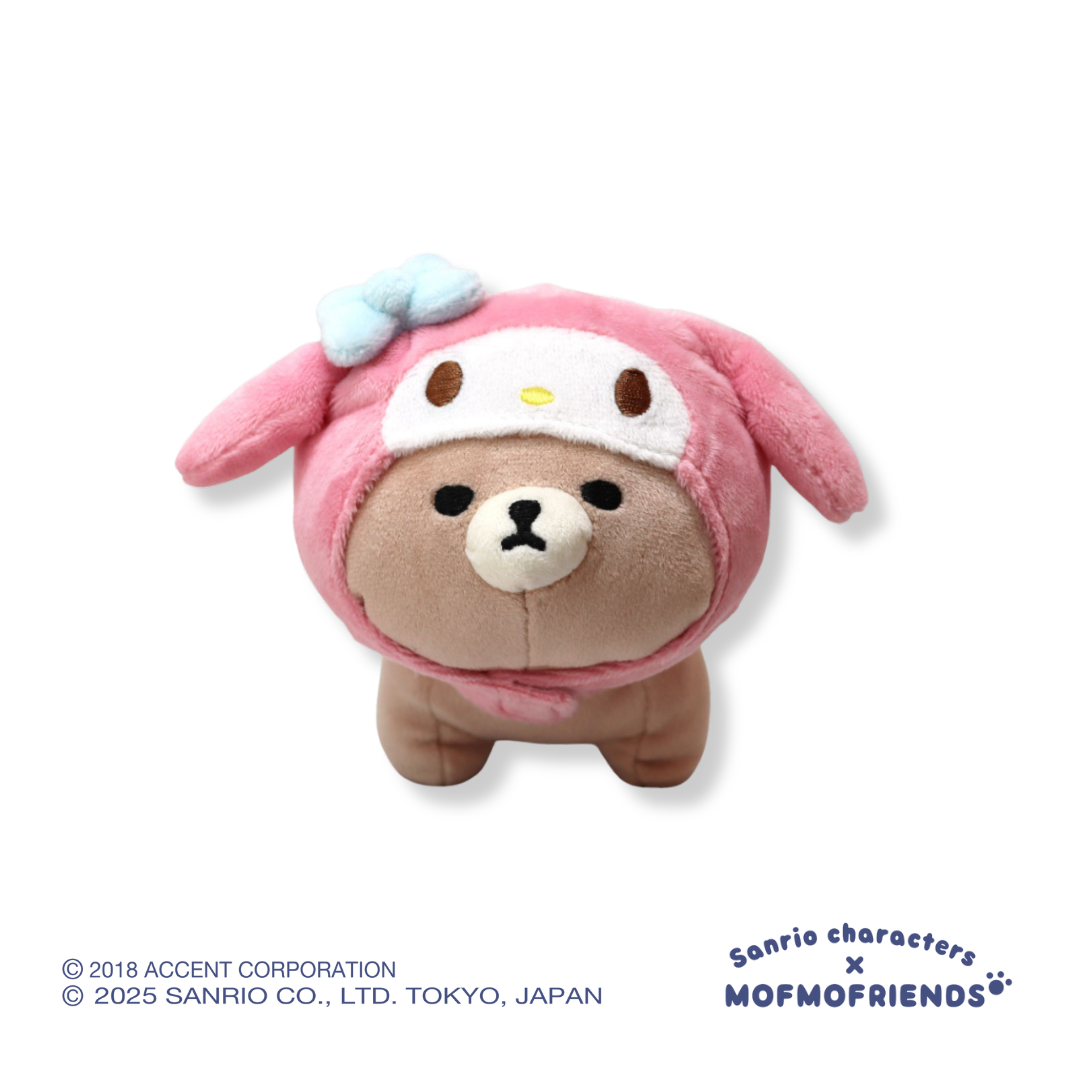 [Sanrio X MofmoFriends] My Melody Bear Plush