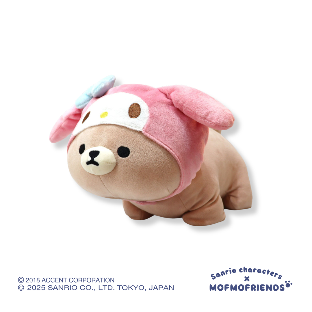 [Sanrio X MofmoFriends] My Melody Bear Plush