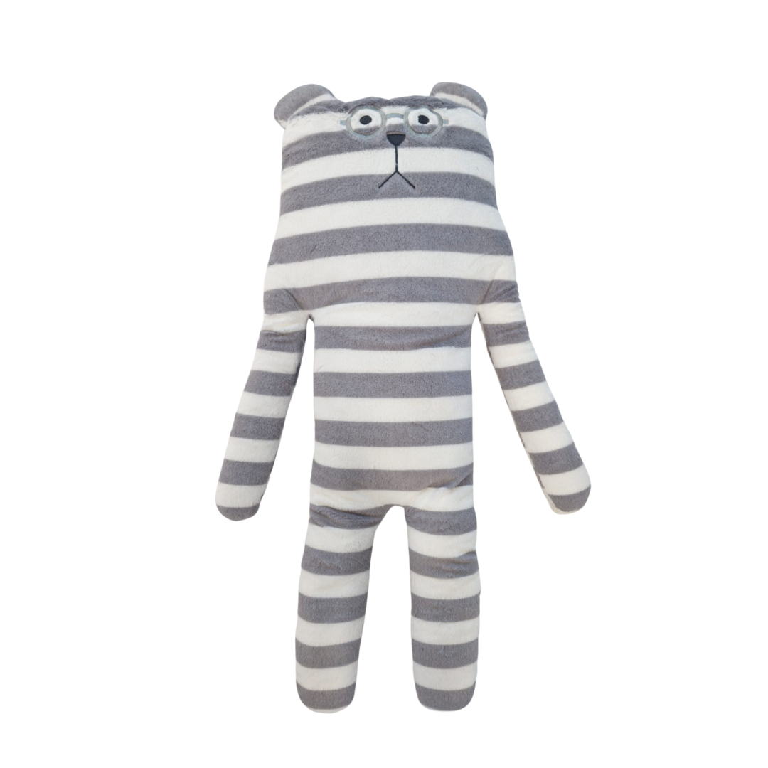 CRAFTHOLIC GREY BORDER - Hugging Cushion SLOTH