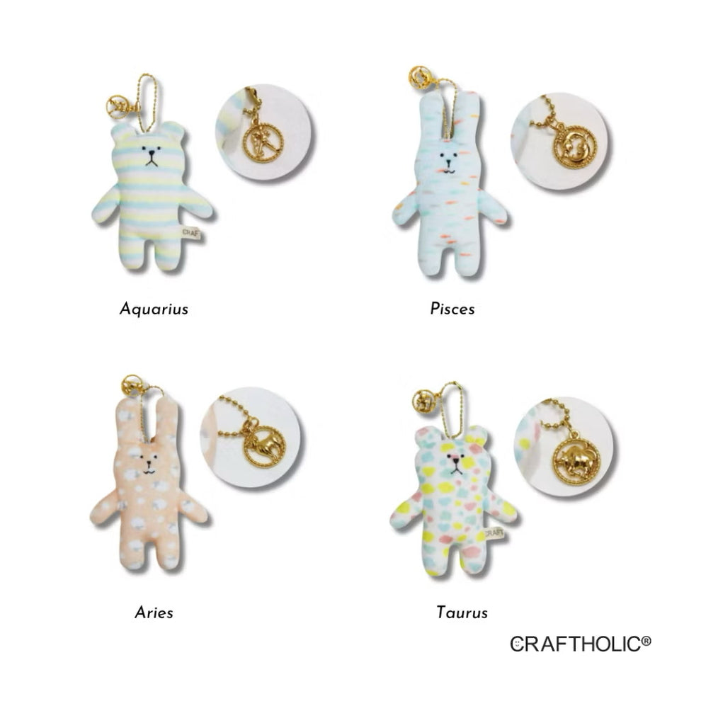 Craftholic Zodiac Sign Keychain – Craftholic Singapore