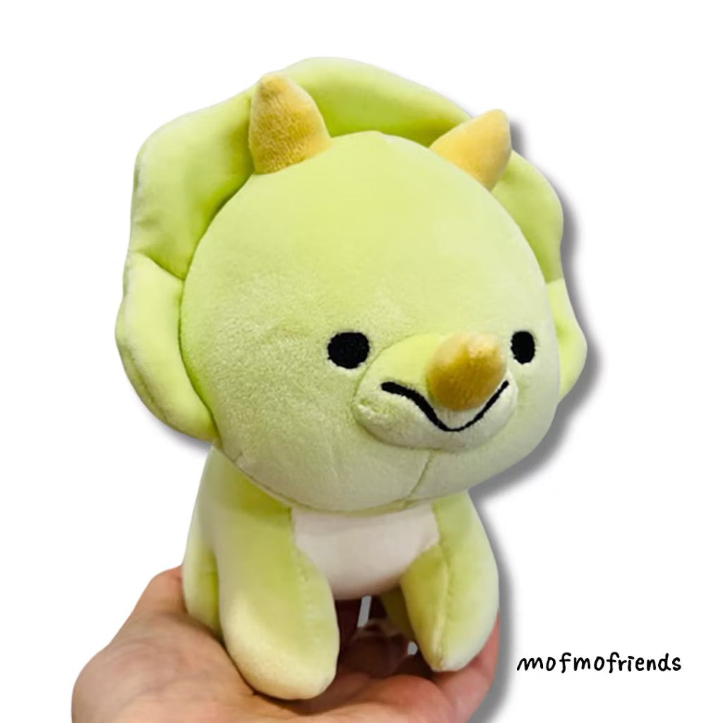 MofmoFriends Triceratops Dinosaur Plush