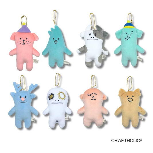 Craftholic Mascot Plush Keychain