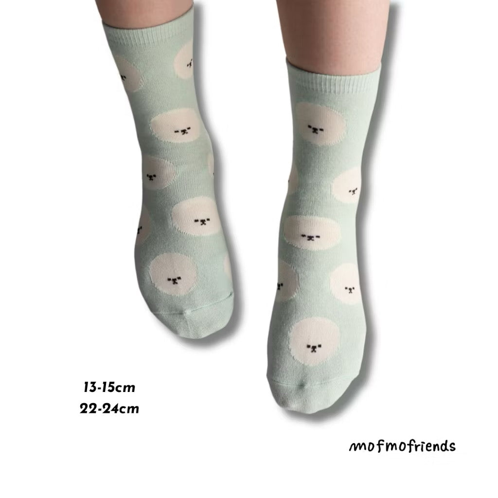 MofmoFriends Patterned Socks