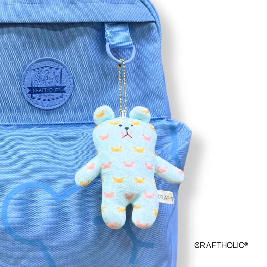 Craftholic Backpack with Plush Charm