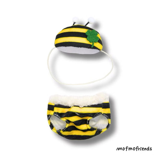MofmoFriends Bumble Bee Outfit Set - Small