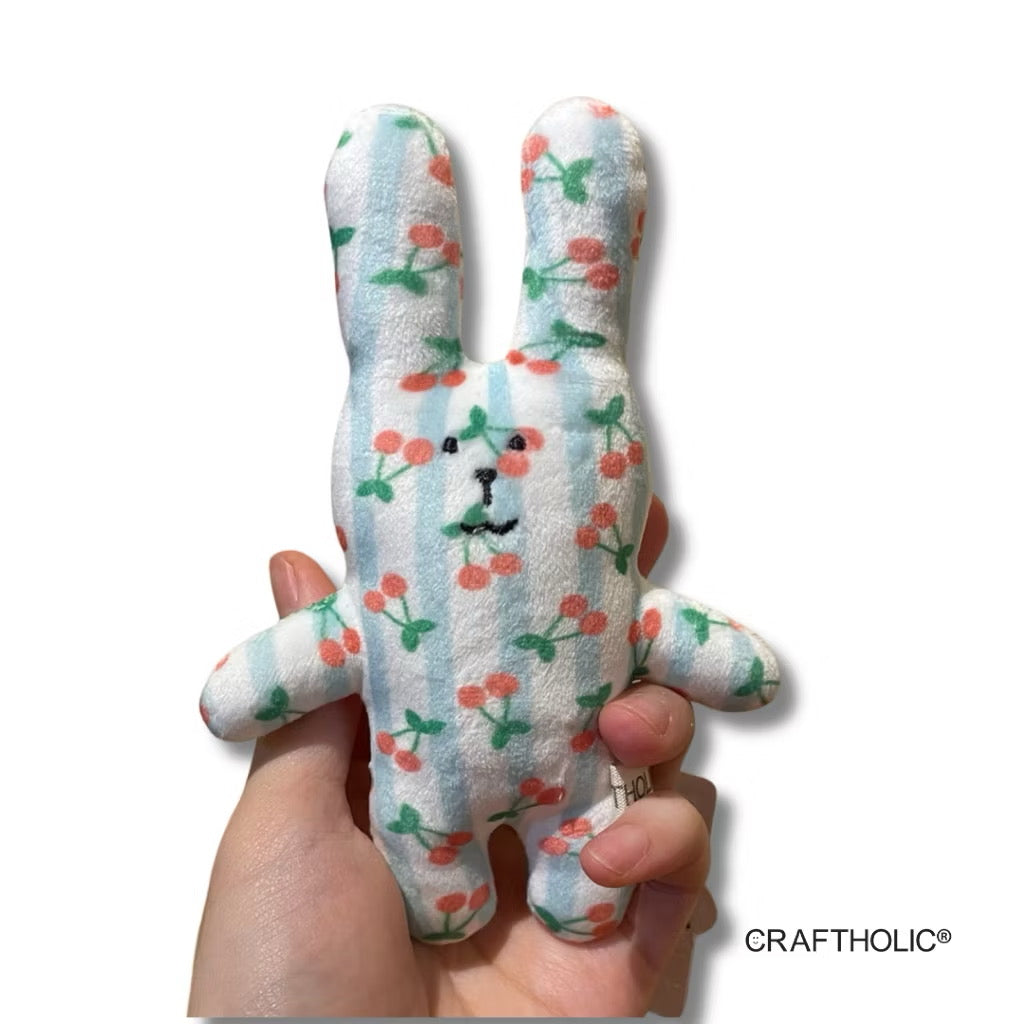 Craftholic Cherry Border Craft Mascot Plush Keychain