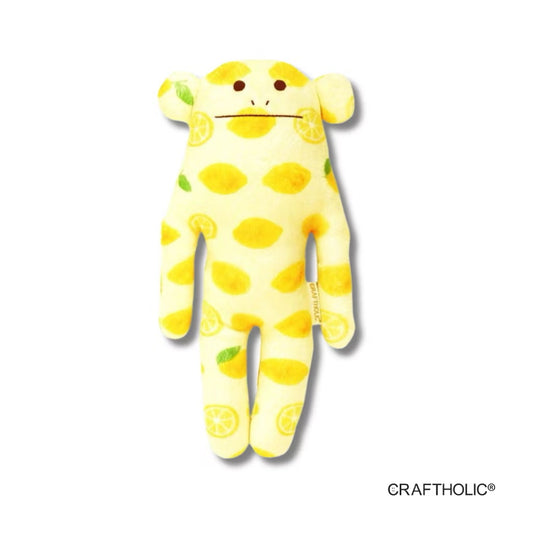 Craftholic Lemon Loris Hugging Cushion - Small