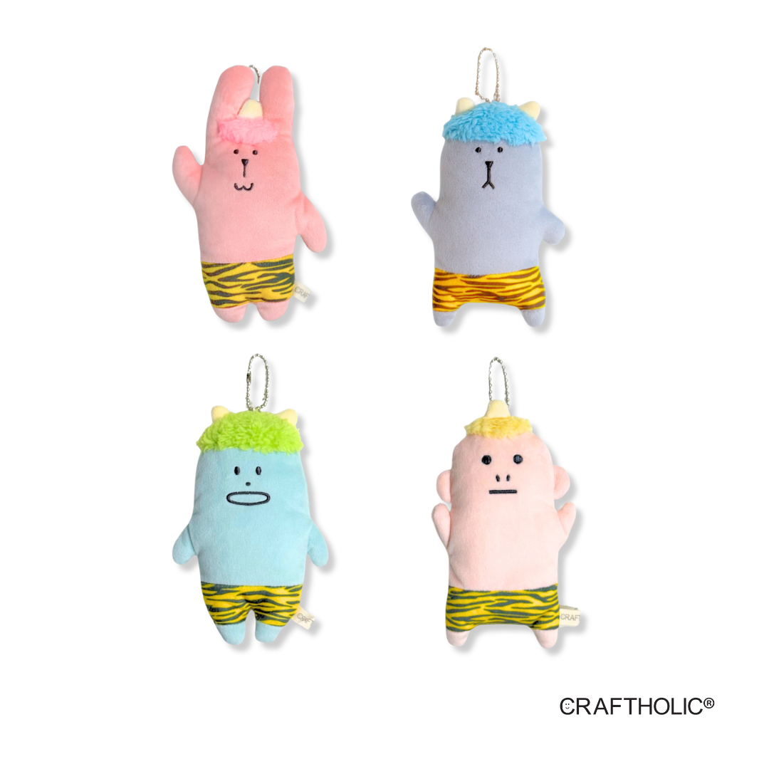 Craftholic Demon Craft Mascot Plush Keychain