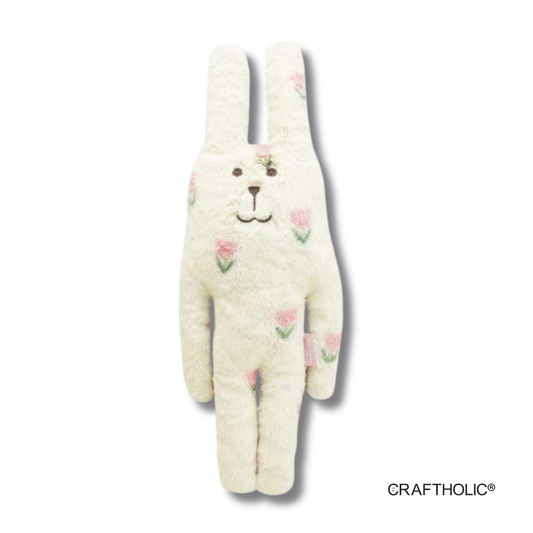 Craftholic Tulip Rab Hugging Cushion - Small