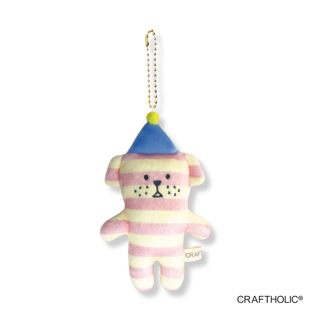 Craftholic Sugar Craft Mascot Plush Keychain